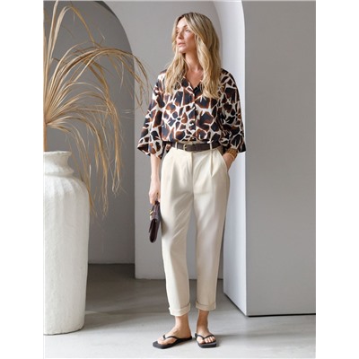 Брюки-бананы из хлопка