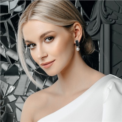 Серьги серебро 52863SP1B