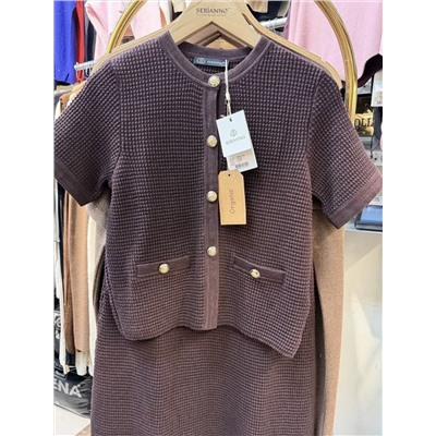 KZK14236 Костюм шоколад