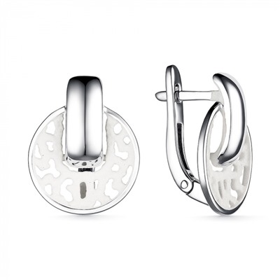 Серьги серебро 52972SW