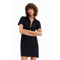 Vestido corto slim retro