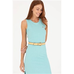 Kadın Mint Örme Elbise