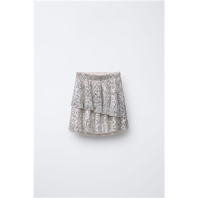 SEQUIN MINI SKIRT