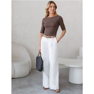 Джемпер  из премиального хлопка с эластаном