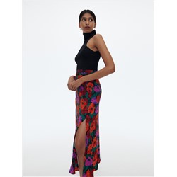Rock mit Blumenmuster