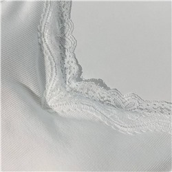 Красивый нежный топ с кружевом