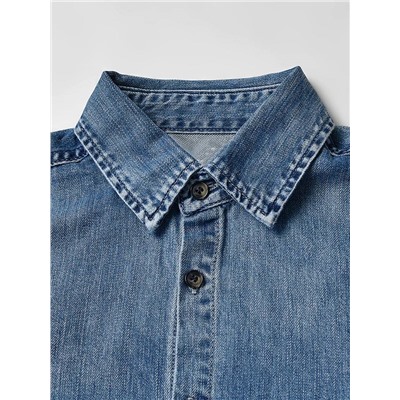 Женская джинсовая рубашка  Sain*t Laure*n Высококачественная реплика