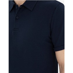 Lacivert Slim Fit Tişört