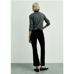 Jeans Sienna flare crop pana