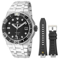 MAURICE LACROIX  Aikon Automatic Black Dial Men's Watch Item No. AI6057-SSL2F-330-A