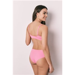 Braga culotte microfibra clean cut coral