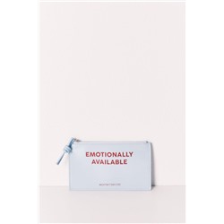 Mini monedero charol azul