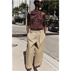 PANTALÓN PINZAS BAJO VUELTA