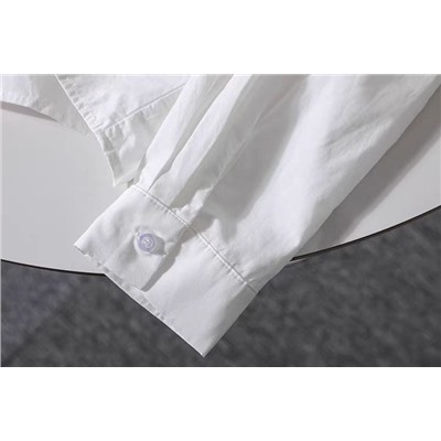 Рубашка женская из смесового хлопка и тенселя КАР*Л 😎