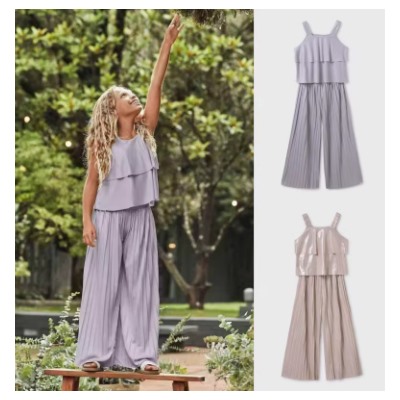 Летний костюм двойка для девочек