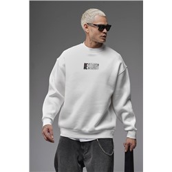 Свитшот будь сильным светлый