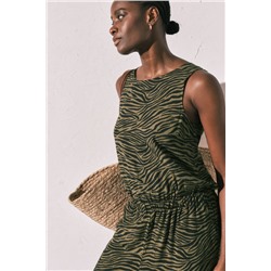 Mono largo animal print