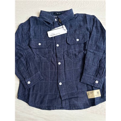 Хлопковая рубашка для мальчиков