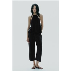 FLOWING CROP TROUSERS