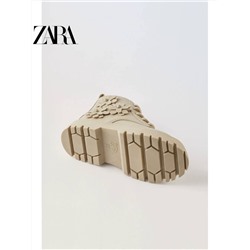 ZARA  😍 официальный сайт⚡️ стильные осенние ботинки для маленьких модниц , скидка 50🛍    ✅Цвет: на фото     ✅Материал: pu