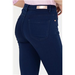 Kadın Koyu Mavi Jean Pantolon
