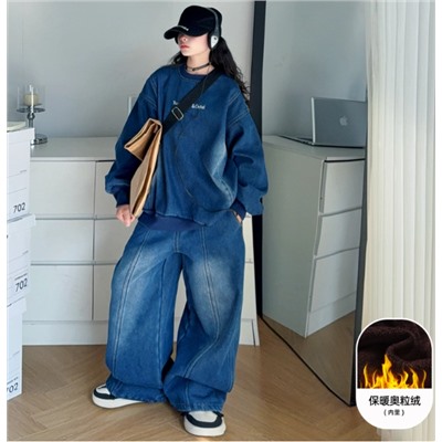 Джинсовый костюм для девочек