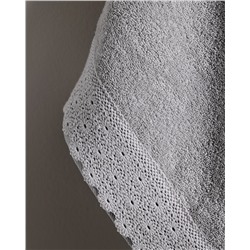 Analisa %100 Pamuk 2'li El Havlusu - Gri - 30x45 cm