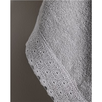 Analisa %100 Pamuk 2'li El Havlusu - Gri - 30x45 cm