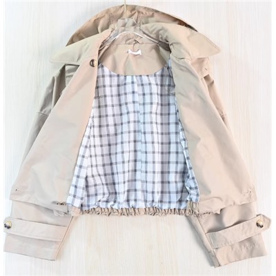 Женская укороченная ветровка