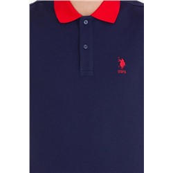 Erkek Lacivert Polo Yaka Tişört