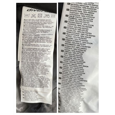 Теплая женская куртка, экспорт в Польшу  Divers*e