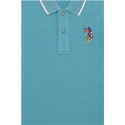 Erkek Çocuk Turkuaz Polo Yaka Tişört