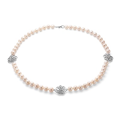 Бусы серебро 01423S1D8.40