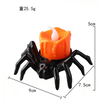 Свечка - паук. В наборе 3 шт