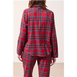 Одиль Ночная Рубашка Красная