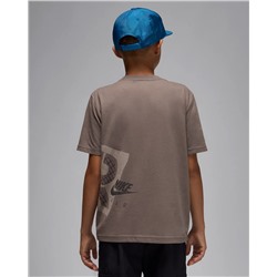 Jordan Big Kids' Cave Stone 4 Retro T-Shirt