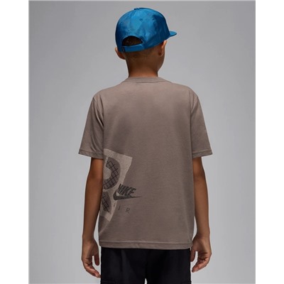 Jordan Big Kids' Cave Stone 4 Retro T-Shirt