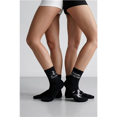 Носки женские Ведьмы не толстеют (набор 2 пары)