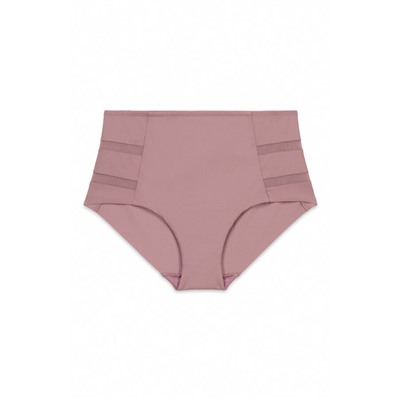 Braga alta clásica microfibra rosa