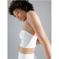 Einarmiges Top mit Blumenmuster