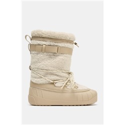 SHEARLING EFFECT ANKLE BOOTS SKI COLLECTION, CHARACTERISTICS