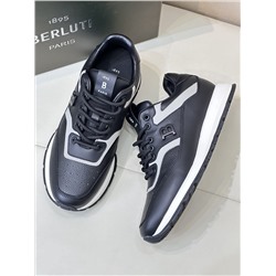Berluti, оригинальный заказ, высочайшее качество производства Guan, последнее поступление 2024 года, мужская деловая повседневная обувь на шнуровке, абсолютно тяжелое производство, технология сращивания‼ ️  Черпая вдохновение в стиле кроссовок, Berluti грандиозно представляет новую спортивную обувь, которая поднимает повседневную и элегантную эстетику на более высокий уровень, создавая уникальный и джентльменский повседневный модный образ!   Эта повседневная спортивная обувь имеет дизайн со шнуровкой и изготовлена ​​из импортной телячьей кожи. Внутренняя часть стопы изготовлена ​​из импортной телячьей кожи. Встроенный язычок также уникален. Резиновая форма сочетается с характерной строчкой на подошве. повторяет цвет каблука, модно и удобно, идеально интерпретирует моду, солнечный свет, стиль и подходит для различных случаев.   Оригинальная упаковка,