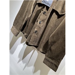 Мужская вельветовая рубашка  ZEGN*A