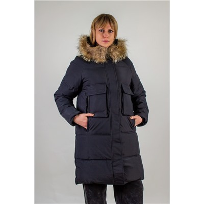 Зимняя парка с натуральным мехом, арт.1081