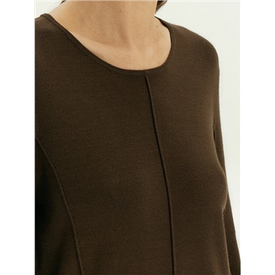 Трикотажное платье из вискозы, PL1738/cafino