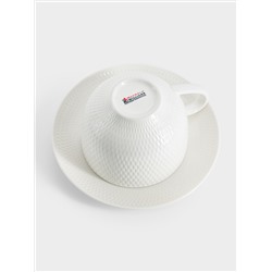 Чашка с блюдцем, 220 мл, Даймонд