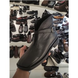 Ботинки кожа