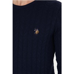 Erkek Lacivert Basic Kazak