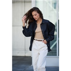 Рубашка джинсовая оверсайз