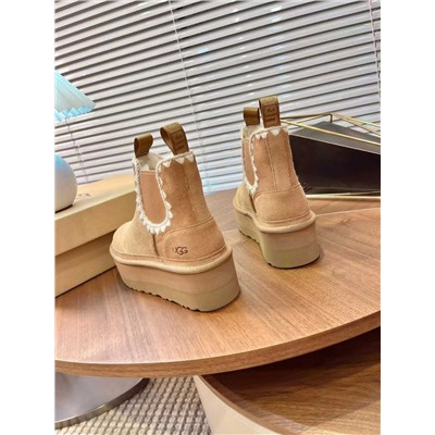 Зимние ботинки на толстой подошве  УГ*Г